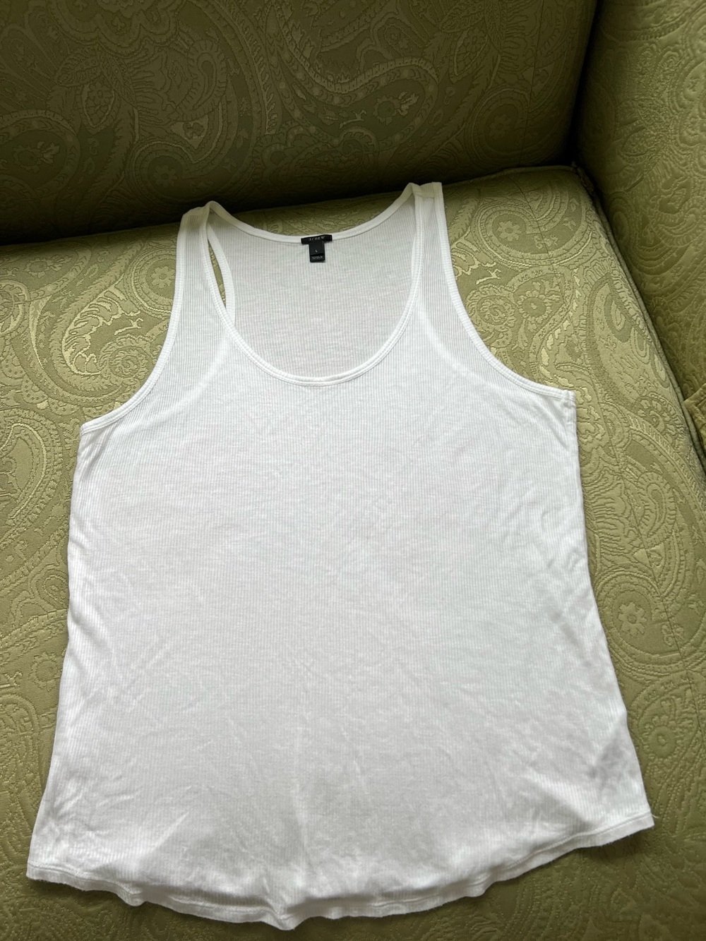 J. Crew Ribbed Tank Size Large